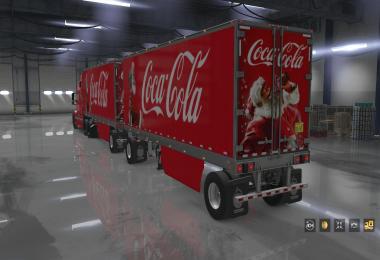 Skin Coca Cola Christmas for your trailer and trucks v1.0