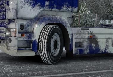 Snowy Bridgestone Tire by ARADETH