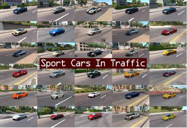 Sport Cars Traffic Pack (ATS) by TrafficManiac v2.4