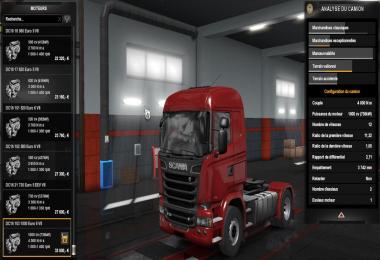 1000 HP Engine for Scanias 1.33.x