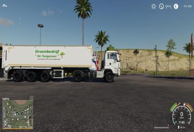 3 Axle trailer Groenbedrijf v1.1