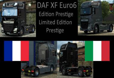 DAF XF EURO6 Skinpack 1.33.x