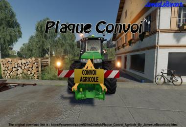 Farm Convoy Plate v1.0.0