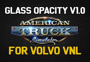 Glass Opacity for Volvo VNL (ATS) v1.0