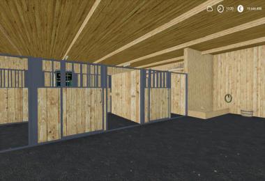 HORSE stable WITH BOXES v1.0
