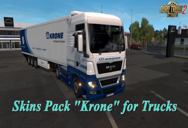 Krone Skins Pack for Trucks v1.0 1.33.x