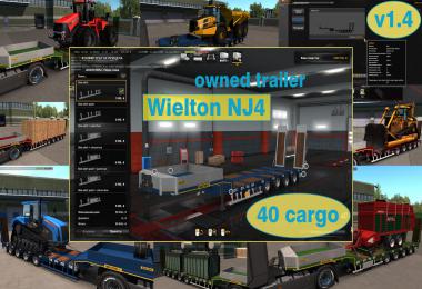 Ownable overweight trailer Wielton NJ4 v1.4