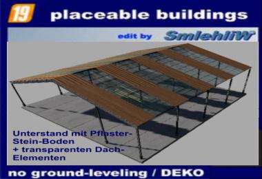 Shed with paved floor + transparent roof v1.0.0.1