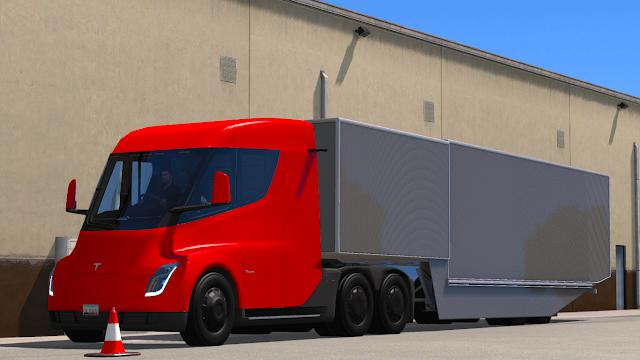 Tesla Semi Truck 2019 1 34 Modhub Us