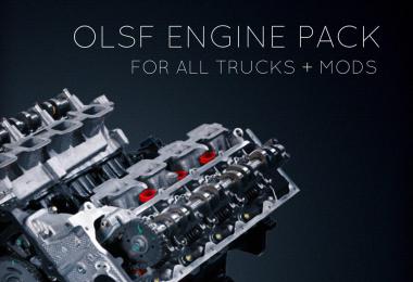 [ATS] Engine Pack 38 for all Trucks + mods by OLSF 1.34.x