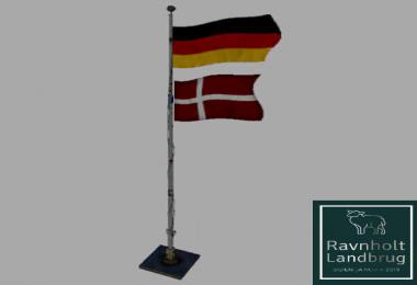 GERMANY OVER DENMARK FLAG BETA