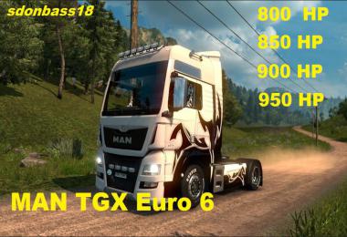 New engines for MAN TGX Euro 6 v1.0