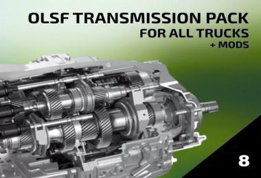 OLSF Dual Clutch Transmission Pack 8 for all Trucks + mods 1.34.x