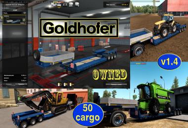 Ownable overweight trailer Goldhofer v1.4