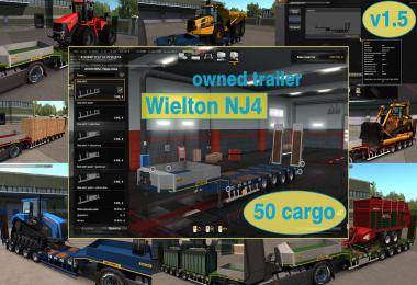 Ownable overweight trailer Wielton NJ4 v1.5