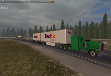 Double and Triple Trailers in Traffic ATS 1.34.x