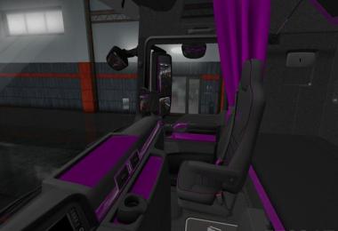 MAN Euro 6 Black - Purple Interior 1.34.x