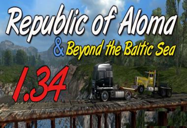 Map Republic of Aloma and Beyond the Baltic Sea 1.34