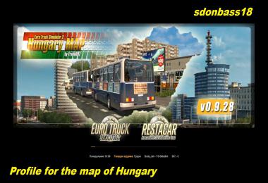 Profile for map of Hungary v1.0