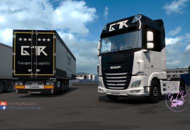 Skin Pack Transport & Logistics for DAF XF Euro 6 1.34.x