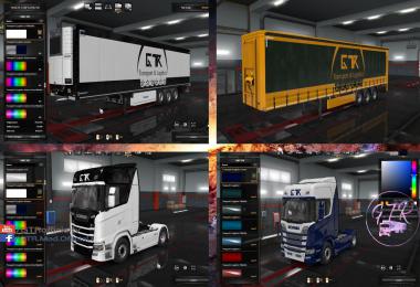 Skin Pack Transport & Logistics for Scania S & R Next Gen v1.0
