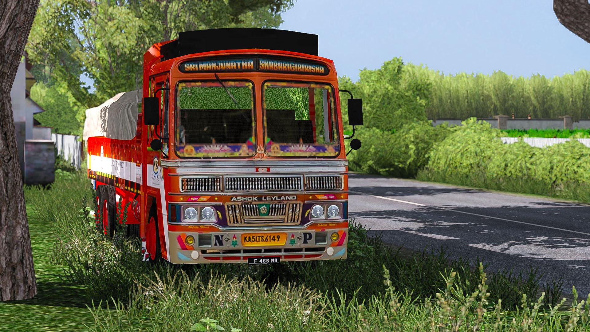 Indian Ashok Leyland Lorry Traffic Beta Modhub.us