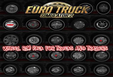 Wheel Rim Pack for Trucks and Trailers 1.34
