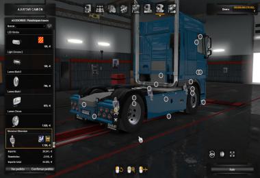 DAF TUNING [ADD LIGHTS IN SLOT] INTAKES MultiPlayer 1.34.x