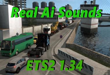 ETS2 Real Ai Traffic Engine Sounds packs 1.34
