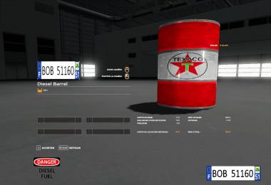 FS19 Diesel Barril BY BOB51160 v1.0.0.1