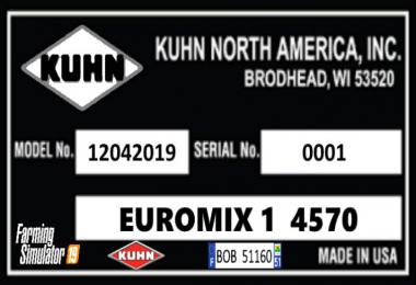 FS19 Kuhn Big Mixer Wago BY BOB51160 v1.0.0.4