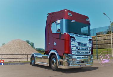 Scania S & R Next Gen Accessories Chrome v1.1
