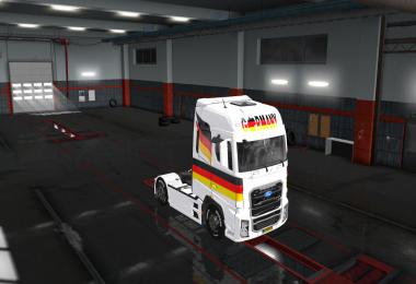 SKINS GERMANY FLAG FOR FORD F-MAX 1.34.x