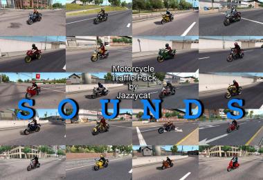Sounds for Motorcycle Traffic Pack ATS v2.8