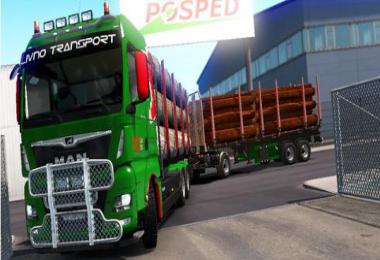 Timber Trailer for MAN TGX MADster 1.34.x