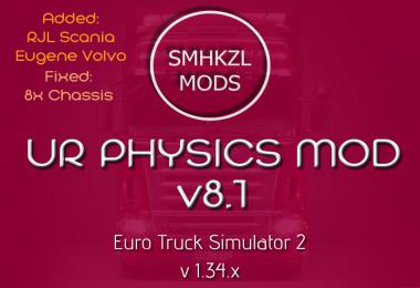 U.R Physics Mod v8.1 - (Added: RJL & Eugene) + Fix 1.34.x