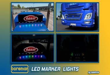 Boreman LED Marker Lights ETS2 v1.7 1.35
