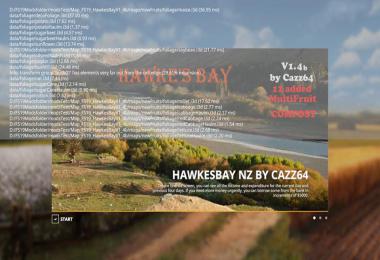 HAWKE'S BAY NZ MAP V1.4b