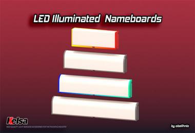 Kelsa LED illuminated nameboards v1.11