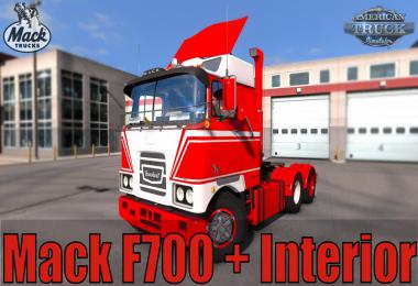 Mack F700 + Interior v1.1 1.35