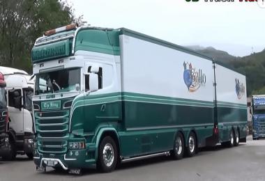 Scania R730 Gallo Trasporti combo skin 1.34