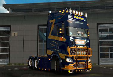 Skin PWT Cargo for Scania S + Lightbox v1.0