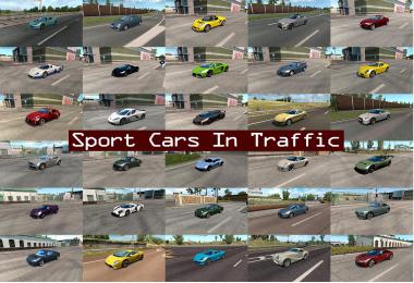 Sport Cars Traffic Pack by TrafficManiac v3.7