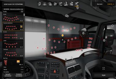 Table & wind-shield set for Actros MP3 v1.11