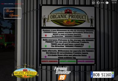 FS19 Silo Organic Product By BOB51160 v1.0