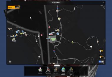 ATS - Google Maps Navigation Night Version v1.8