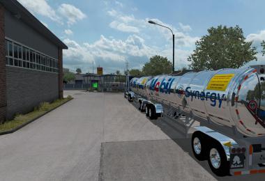 Gasero Gas trailers for ATS 1.35 by Cerritos & Husky_358 v1.0