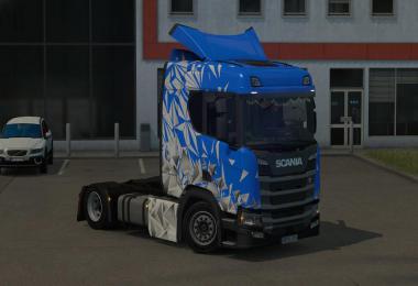 Low deck chassis addon for Scania S, R  Nextgen by Sogard3 v1.8