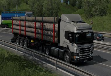 Low deck chassis for Scania R&S, R4, RJL & Scania P&G v1.4