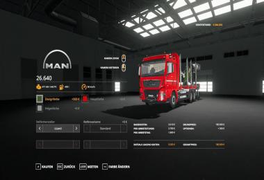 MAN forest truck MP v1.4.6